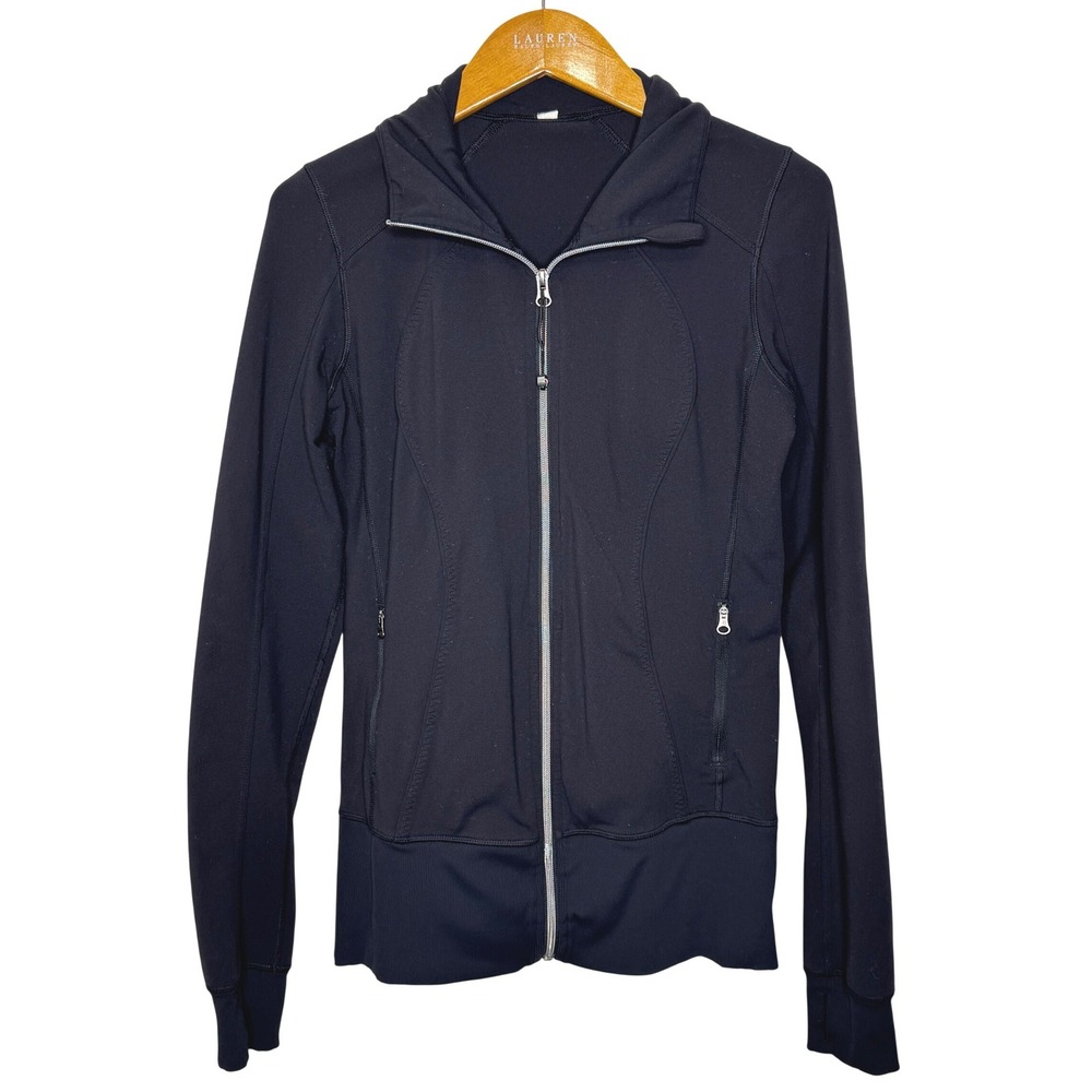 Lululemon Zip Front Jacket Black - READ